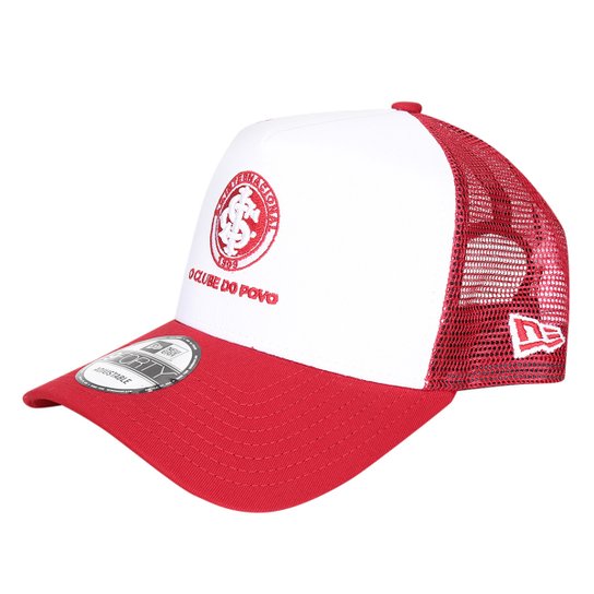 Boné Trucker New Era Internacional 940 Aba Curva