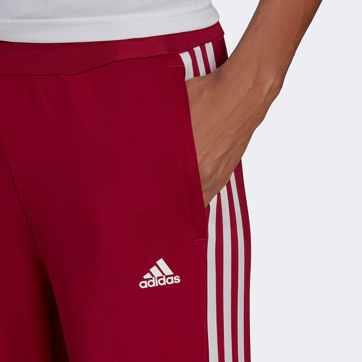 calça adidas feminina vinho