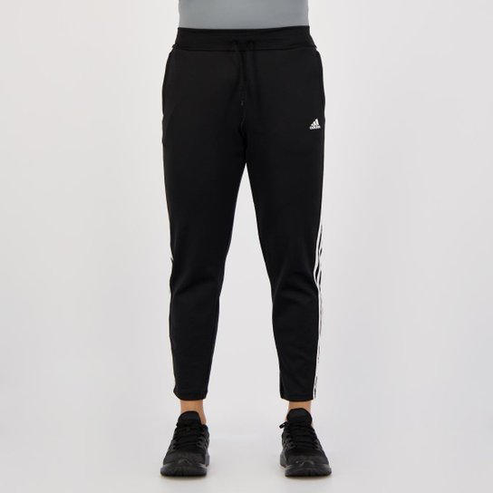 Calça Adidas 3 Listras Preta