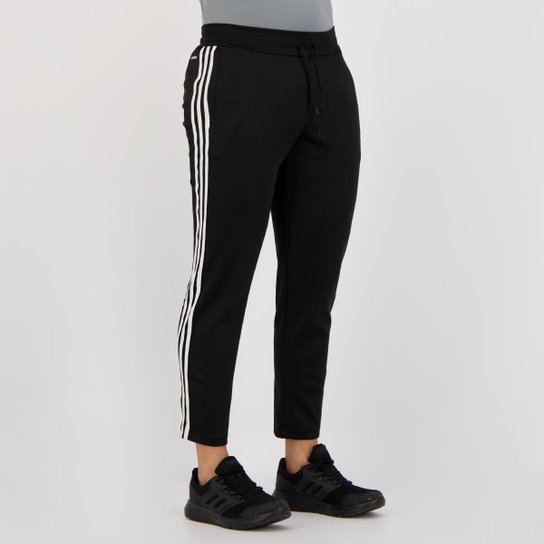 Calça Adidas 3 Listras Preta