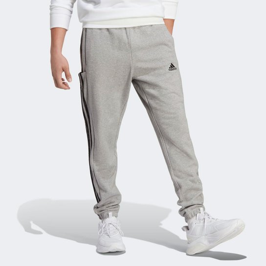 Calça Adidas Essentials 3 Listras Masculino
