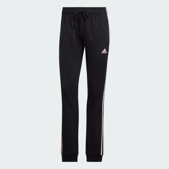 Calça Adidas Primegreen Essentials Warm-Up Slim Tapered 3-Stripes Feminina