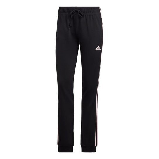 Calça Adidas Primegreen Essentials Warm-Up Slim Tapered 3-Stripes Feminina