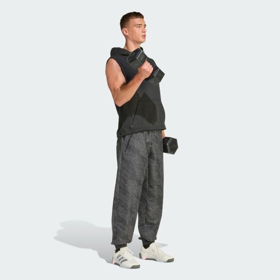 Calça Adidas Primelift Workout Aop Masculina