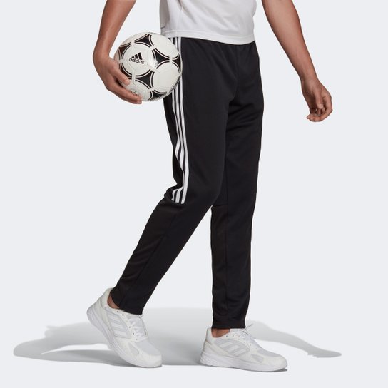 Calça Adidas Sereno 3 Listras Slim Masculina