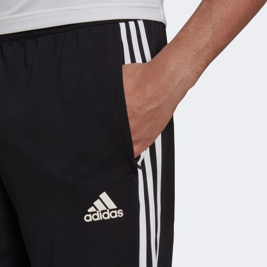 Calça Adidas Sereno 3 Listras Slim Masculina