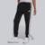 Calça Adidas Single Jersey 3 Stripes Feminina Preta - Preto