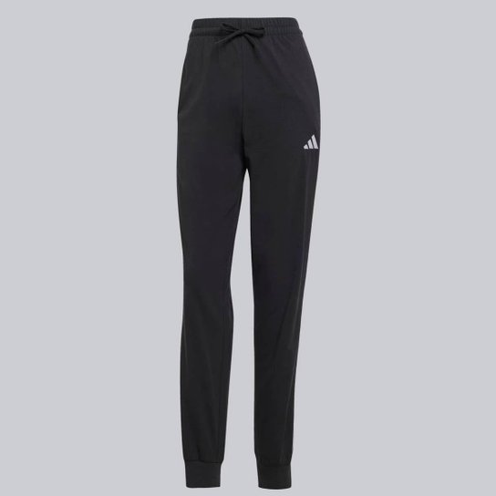 Calça Adidas Single Jersey 3 Stripes Feminina Preta