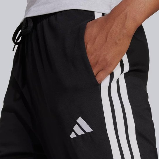 Calça Adidas Single Jersey 3 Stripes Feminina