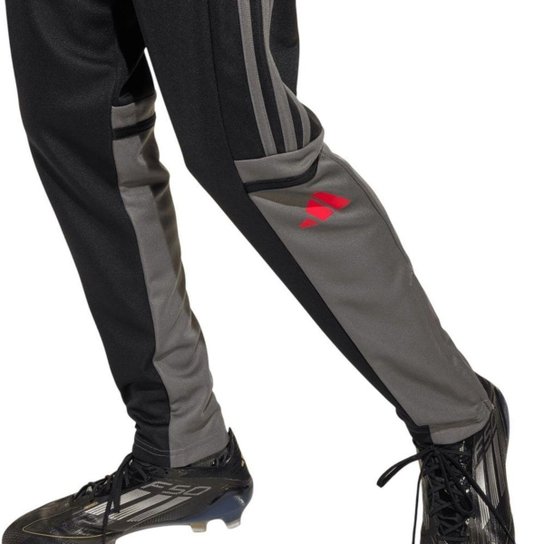 Calça Adidas Squadra 25 Infantil - Preto 11-12