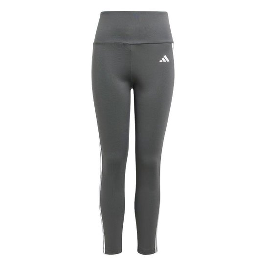 CALCA LEGGING 3 STRIPES IR7517 - PRETO/BRANCO 14/15A