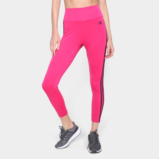 Calça Legging Adidas 3 Listras Designed To Move Feminina