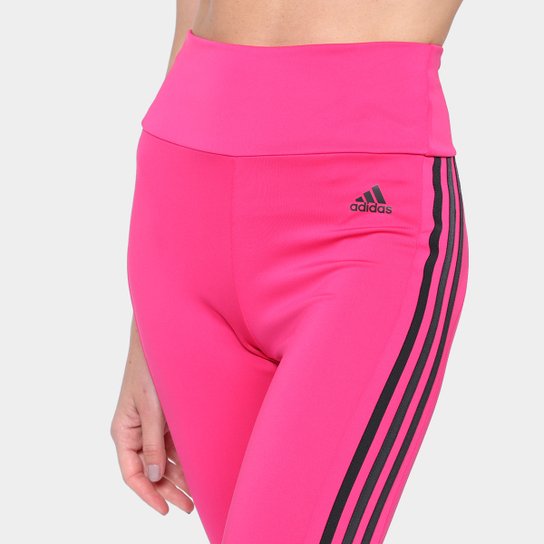 Calça Legging Adidas 3 Listras Designed To Move Feminina