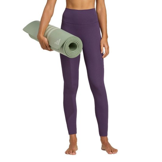 Calça Legging Adidas All Me Rib 7/8 Feminina