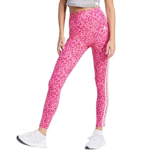 Calça Legging Adidas Animal Print Essentials Femi