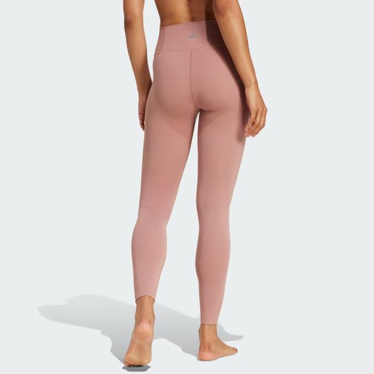 Calça Legging Adidas Capri All Me Feminina Rosê