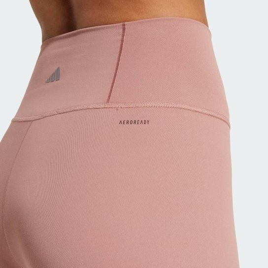 Calça Legging Adidas Capri All Me Feminina Rosê