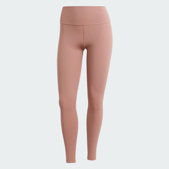 Calça Legging Adidas Capri All Me Feminina Rosê