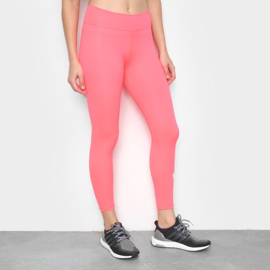 Calça Legging Adidas Circuit Badge Of Sport 7/8 Feminina - Rosa+Pink