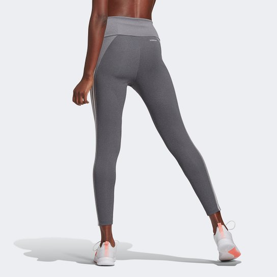 Calça Legging Adidas Essentials 3 Listras Feminina