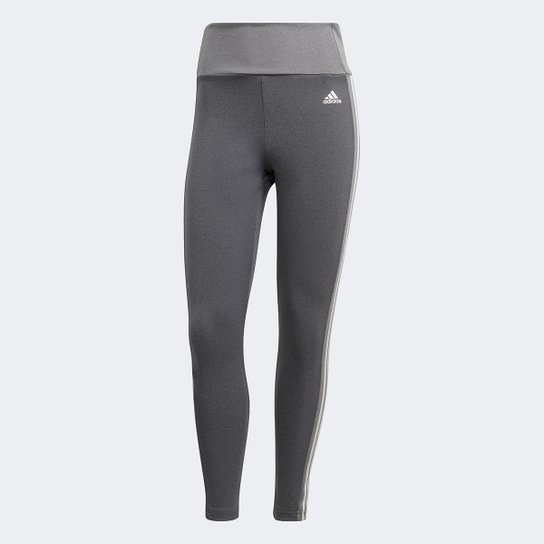 Calça Legging Adidas Essentials 3 Listras Feminina