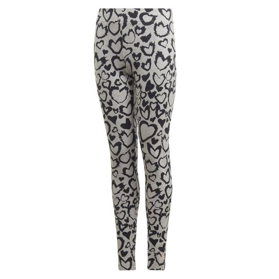 Calça Legging Adidas Estampada Must Haves Infanti