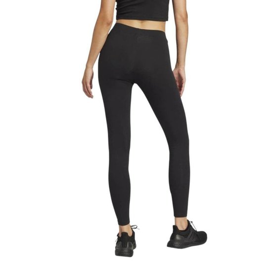 Calça Legging Adidas Logo Linear Feminina - Preto PP