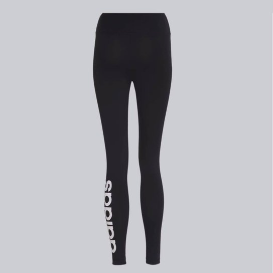 Calça Legging Adidas Logo Linear I Feminina Preta