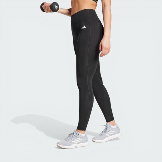 Calça Legging Adidas Optime Essentials Stash Pocket Full-Length Feminina