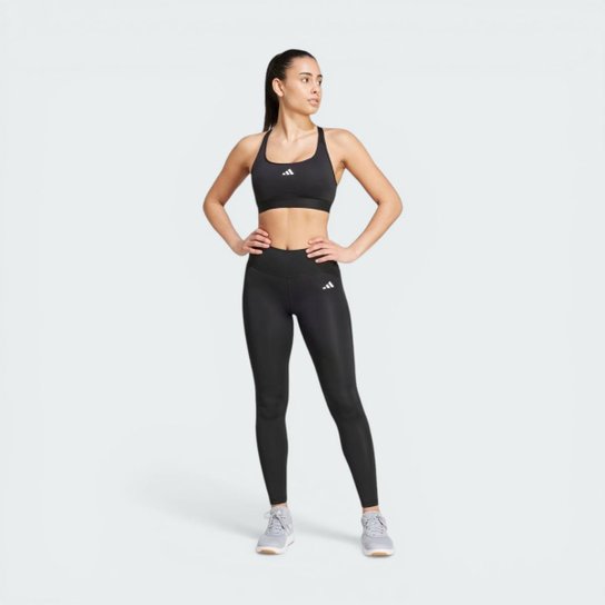 Calça Legging Adidas Optime Essentials Stash Pocket Full-Length Feminina