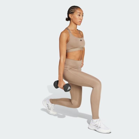 Calça Legging Adidas Optime Feminina