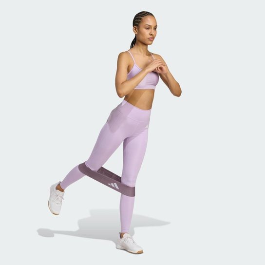Calça Legging Adidas Optime Feminina