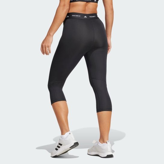 Calça Legging Adidas Techfit Capri Feminina