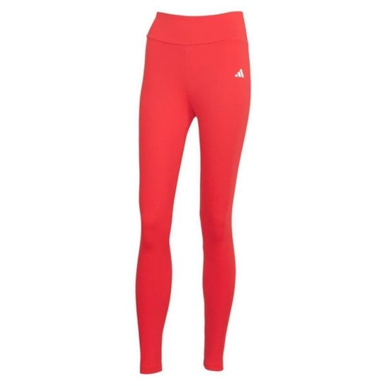 Calça Legging Adidas Treino Basica Feminina - Vermelho PP