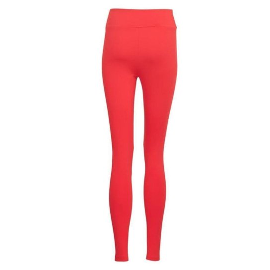 Calça Legging Adidas Treino Basica Feminina - Vermelho PP