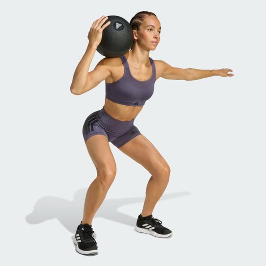 Calça Legging Adidas Três Listras Feminina