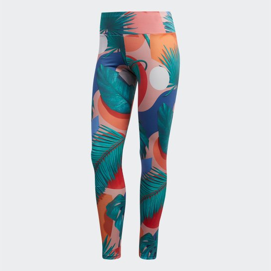Calça Legging Adidas Tropicana Feminina