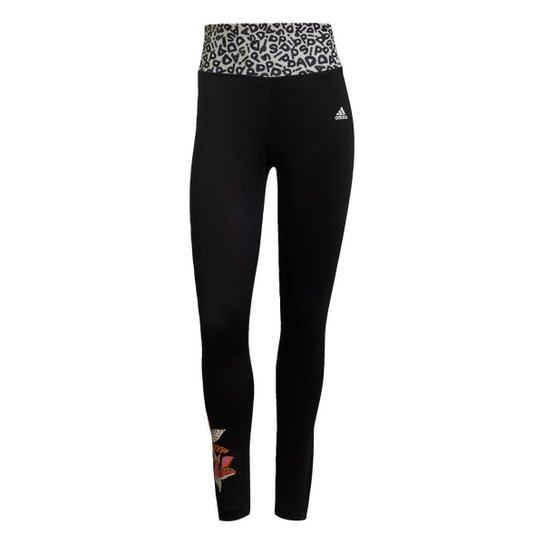 Calça Legging FARM Rio Feel Brilliant AEROREADY High-Rise Adidas