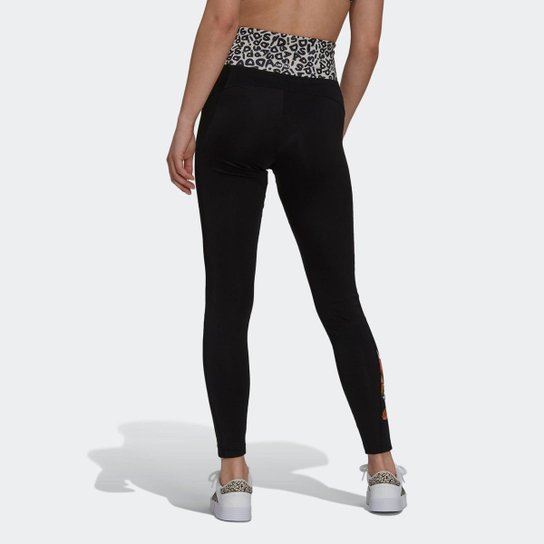 Calça Legging FARM Rio Feel Brilliant AEROREADY High-Rise Adidas