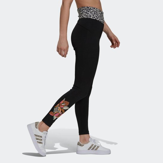 Calça Legging FARM Rio Feel Brilliant AEROREADY High-Rise Adidas