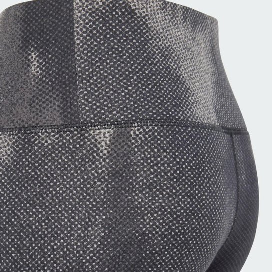 Calça Legging Infantil Adidas Algodão 7/8 Estampada Future Icons Feminina