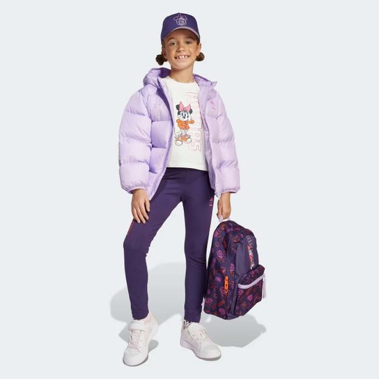 Calça Legging Infantil Adidas Disney Minnie Menina