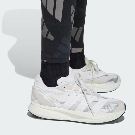 Calça Legging Infantil Adidas Seasonal Essentials Logo Celebration