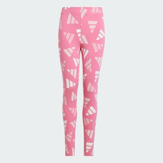 Calça Legging Infantil Adidas Seasonal Essentials Logo Celebration