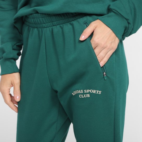 Calça Moletom Adidas Sports Club