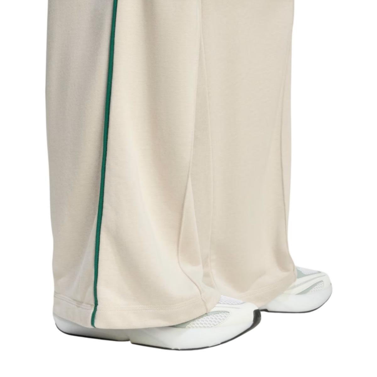 Calça Moletom Feminina Adidas Pantalona Bege - JZ0192 | Loja do Inter