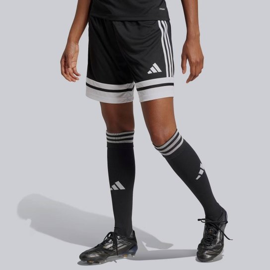 Calção Adidas Squadra 25 Feminino Preto