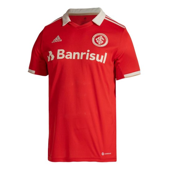 Camisa 1 Internacional 22/23-Vermelho Adidas - Vermelho