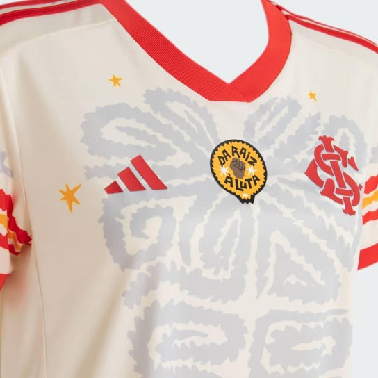 Camisa Adidas Internacional Consciência Negra 2023 Feminina