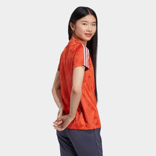 Camisa Adidas Manga Curta Tiro Feminina HS9794